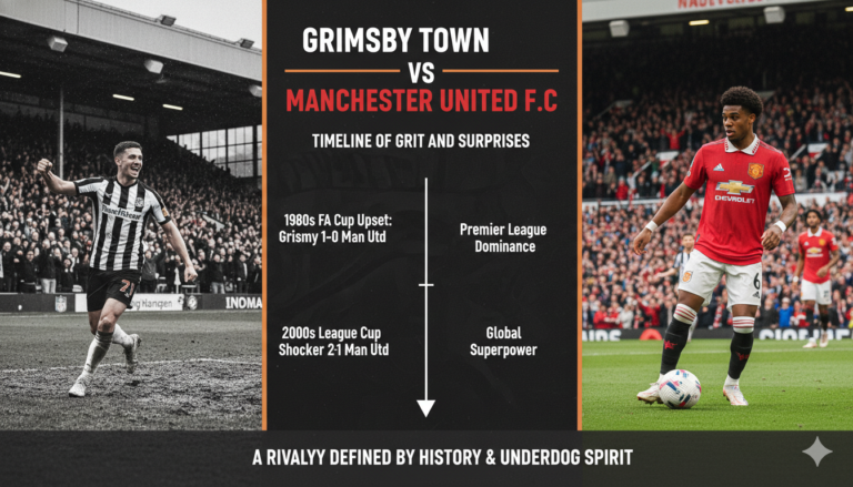 Grimsby Town vs Manchester United F.C. Timeline: Every Big Match Grimsby Town vs Manchester United F.C. Timeline