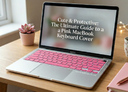 MacBook Keyboard Cover Pink
